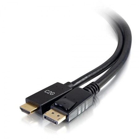 Cb Distributing 3 ft. DisplayPort to HDMI 4K Passive Adapter Cable, Black ST3768906